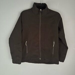 BLACK DIAMOND Women’s Size S Full Zip Jacket Fleece Lined Soft-Shell Black
